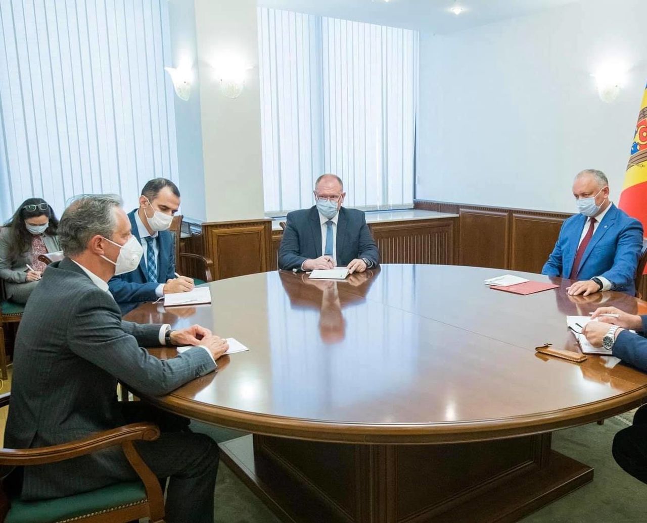 Додон провел рабочую встречу с главой Миссии ОБСЕ в Молдове.
