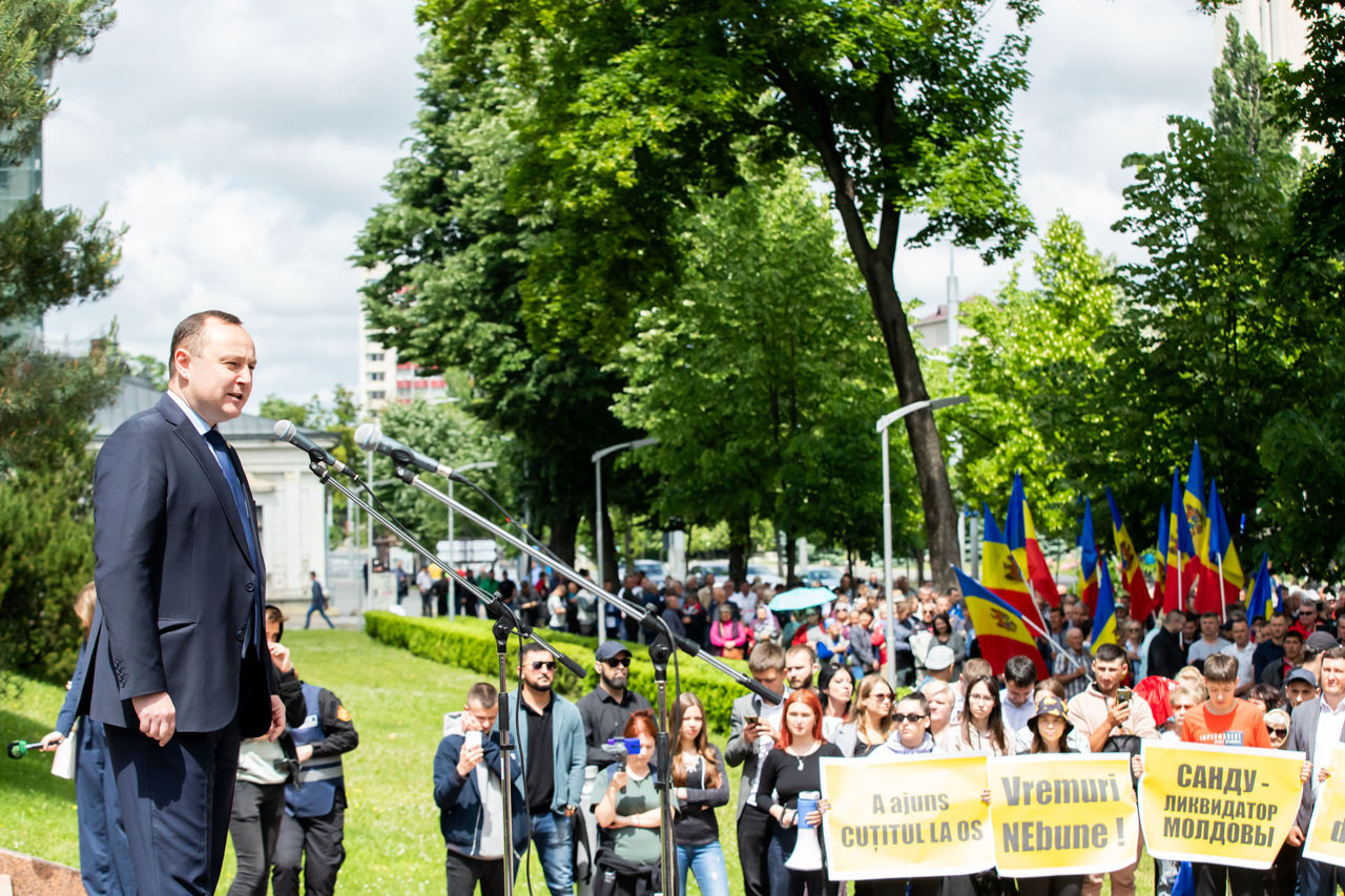 Батрынча: Борьба только начинается, вся Молдова поднимется на протест.