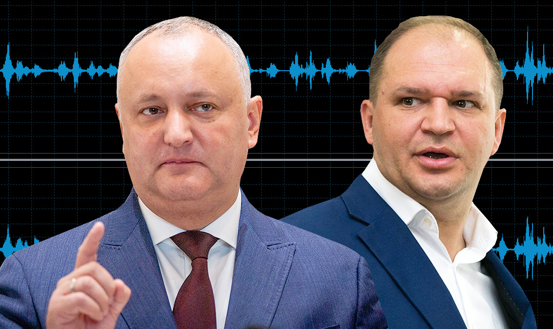 Президент Игорь Додон и примар Ион Чебан. Фото: Point.md
