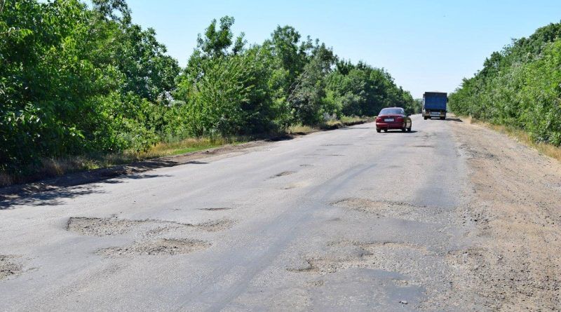 В ближайшее время начнется ремонт участка трассы Одесса-Рени.