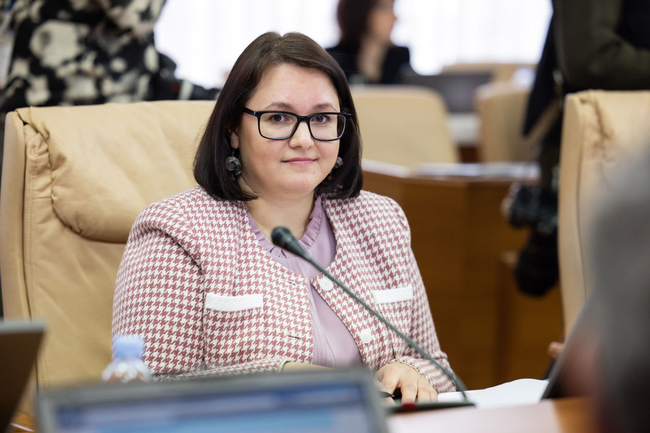 Министр инфраструктуры и регионального развития Лилия Дабижа.