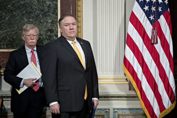Помпео подтвердил информацию о разногласиях с Болтоном.