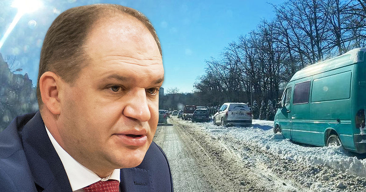 Ион Чебан: Уборка снега затруднена из-за припаркованных на обочинах авто. Коллаж: Point.md