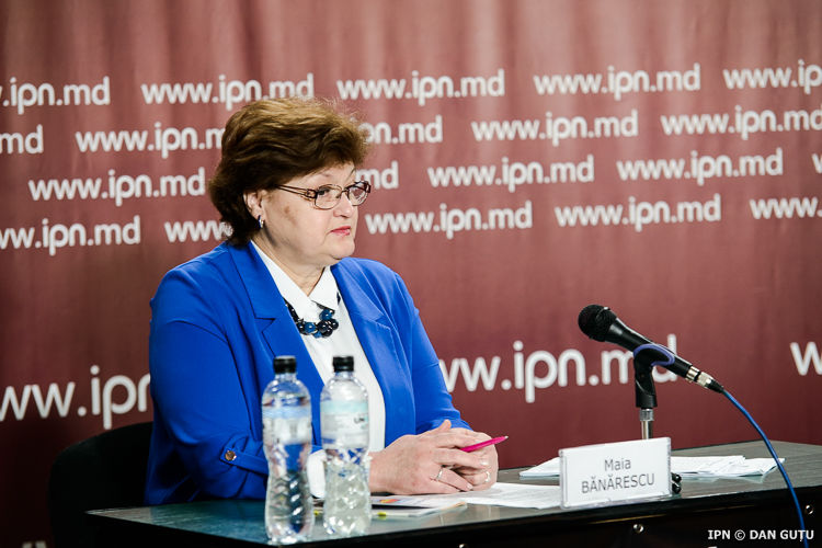 Народный адвокат по правам ребенка Майя Бэнэреску.