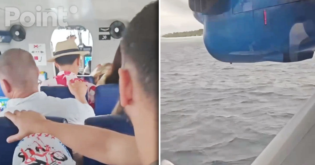 În Maldive, un hidroavion a efectuat de două ori aterizări de urgență în ocean.