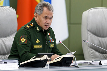 Министр обороны России Сергей Шойгу.