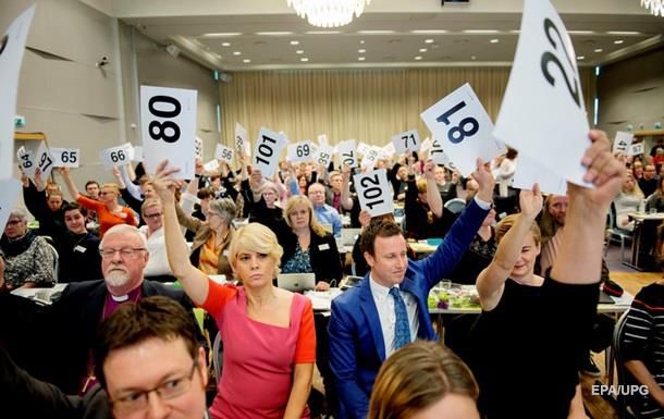 Sinodul Bisericii Luterane din Norvegia a votat azi în favoarea mariajelor gay.