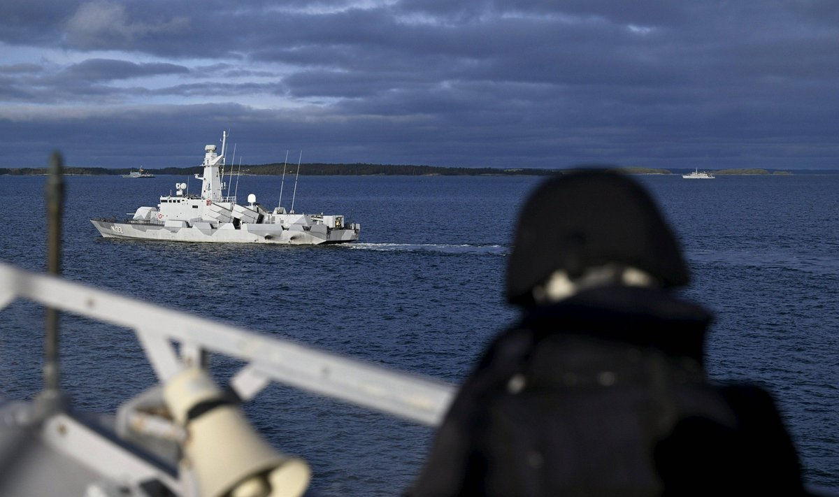 Un cablu subacvatic leton, avariat în Marea Baltică.