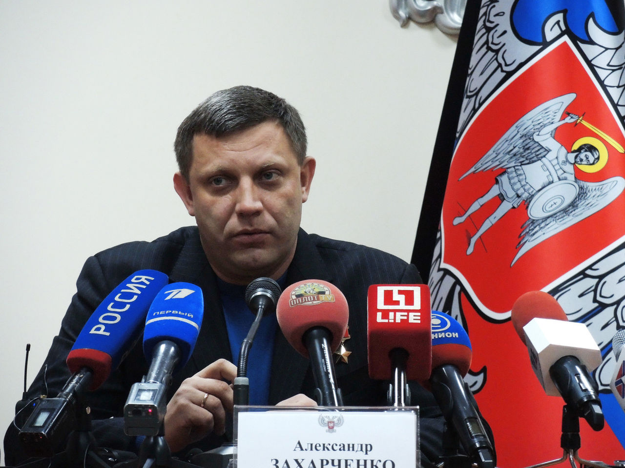 Глава Донецкой Народной Республики Александр Захарченко.