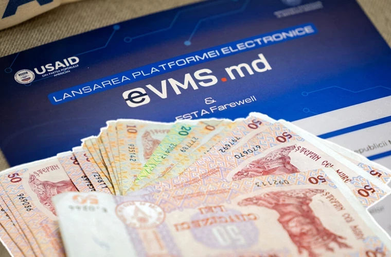Граждане вложили 59 млн леев за 5 дней в рамках подписки на eVMS.md.