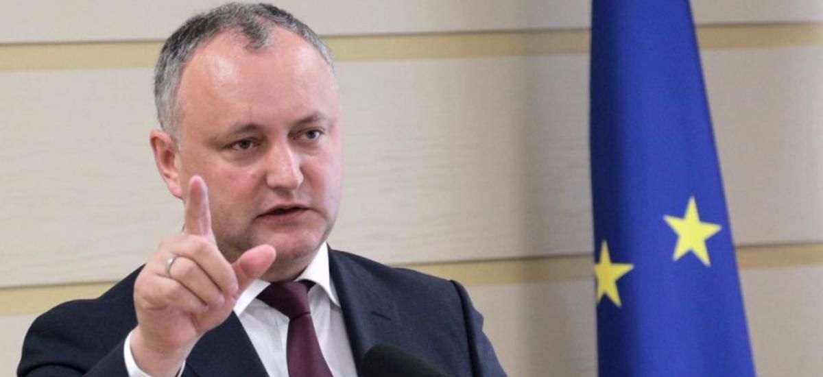 По мнению президента, некоторым приднестровским политикам было выгодно, чтобы во главе Молдовы был прозападный, прорумынский, проНАТОвский президент.