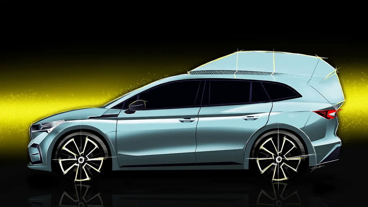 Skoda готовит кемпер на базе электромобиля Enyaq iV.