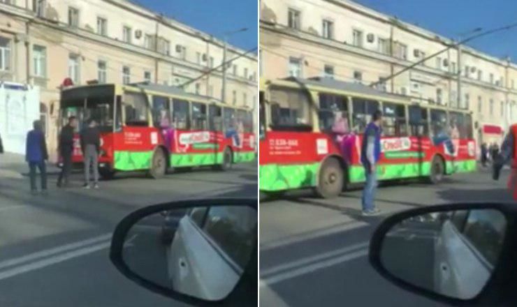 Инцидент произошел вчера на проспекте Штефана чел Маре.
