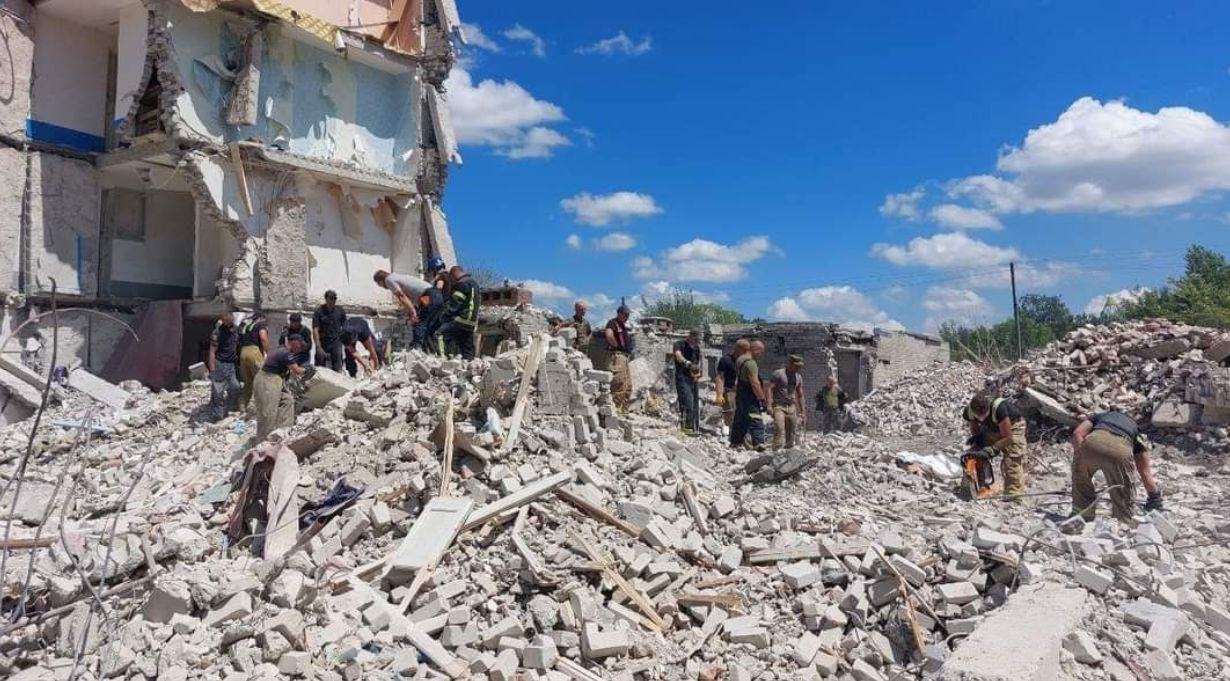 В городе Часов Яр число погибших выросло до 47.