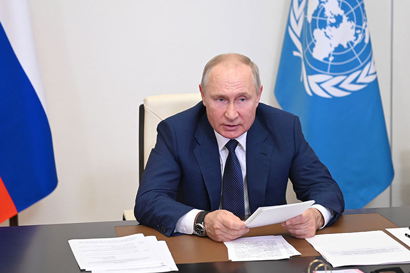 Путин не поедет на Генассамблею ООН в сентябре.