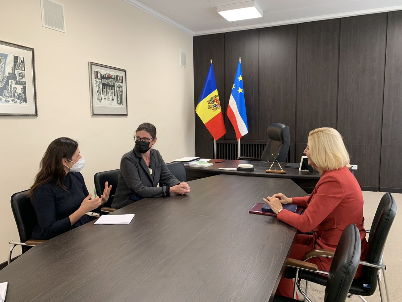 Влах поблагодарила посла Швеции за поддержку в создании центра Tekwill в Комрате.