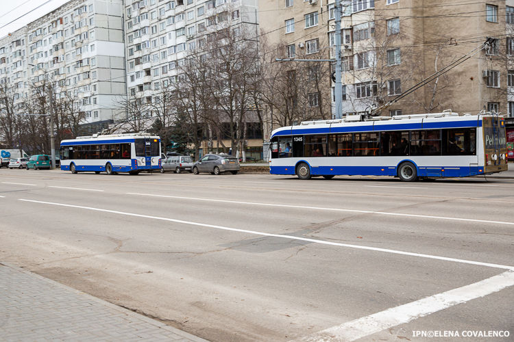 В Кишиневе троллейбусы будут ходить в субботу так же, как в будние дни.