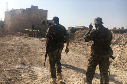 Войска правительственной сирийской армии заняли крупный город Эт-Телль под Дамаском, ранее захваченный боевиками.