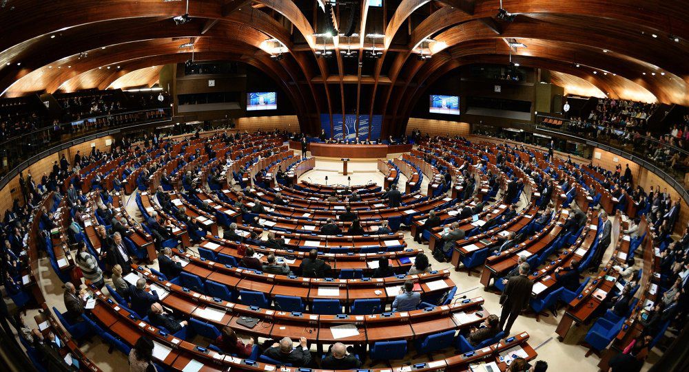 Delegația rusă nu va participa la sesiunea APCE. Foto: Sputnik/ Vladimir Fedorenko