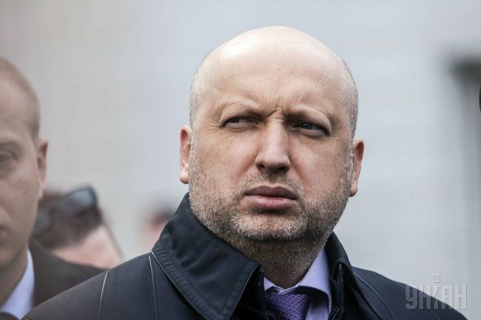 Секретарь совета нацбезопасности и обороны Украины Александр Турчинов.