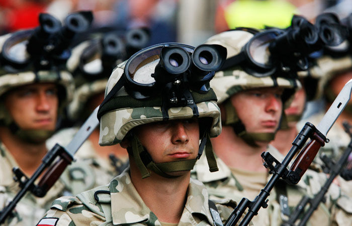 Польша увеличит на 50% численность своей армии в ближайшие несколько лет.