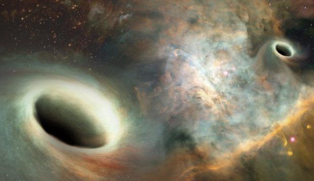 Astronomii au descoperit o pereche de găuri negre supermasive. 