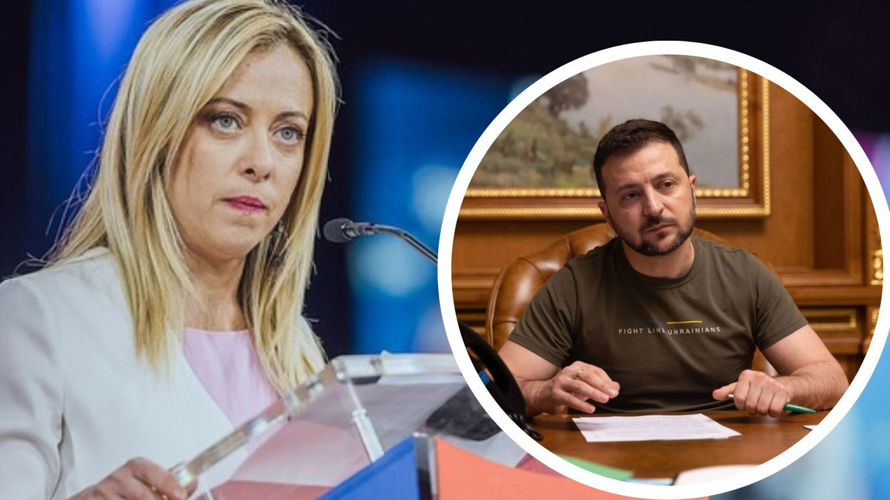 Зеленский обсудил с премьером Италии передачу Украине систем ПВО. Коллаж: 24tv.ua
