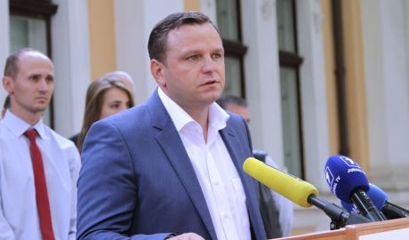 Лидер Платформы «Достоинство и правда» Андрей Нэстасе. Фото: jurnal.md	