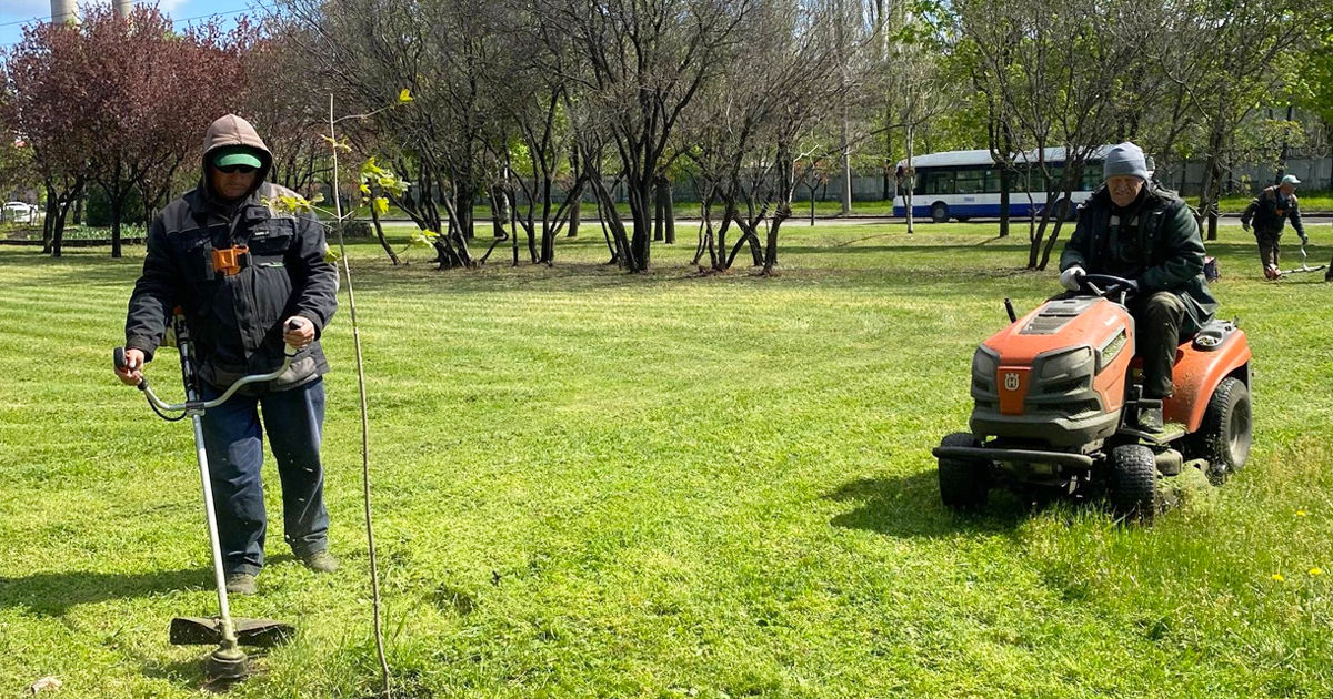В Кишинёве парки начали обрабатывать против клещей.
