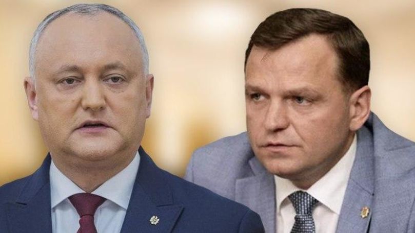 Додон считает, что во второй тур выборов заслуживает выйти Нэстасе. Коллаж: Point.md