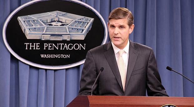 Официальный представитель военного ведомства США Питер Кук.