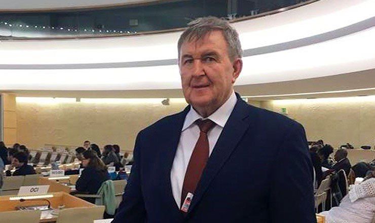 Российский адвокат, глава "Официального Представительства Приднестровья в РФ" Леонид Манаков.