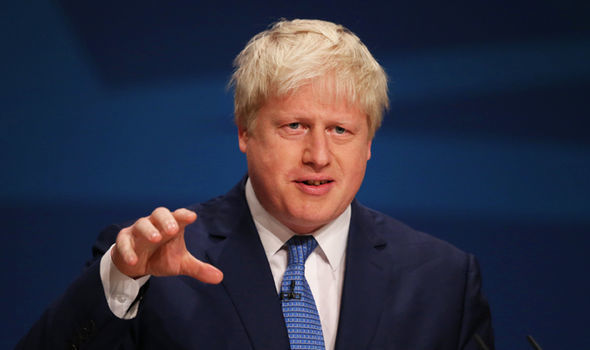 Ministrul britanic de externe, Boris Johnson.