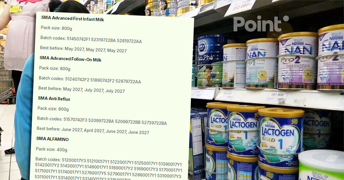 Nestle a extins lista loturilor de lapte praf pentru copii retrase din cauza unei toxine care provoacă greață.