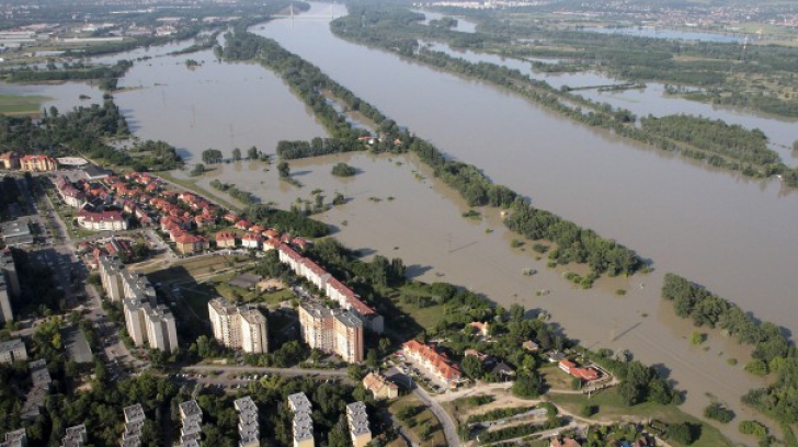 Dunărea a atins cota maximă la Budapesta. 