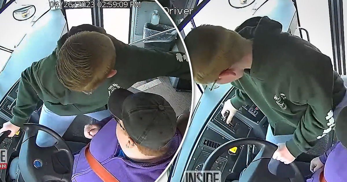 В США ученик остановил автобус после того, как водитель потерял сознание. Коллаж: Point.md