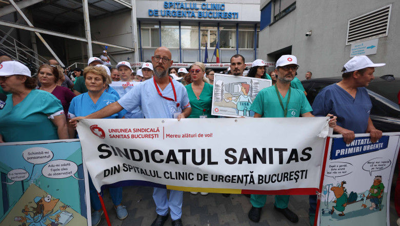 Medicii din România au declanșat o grevă generală din cauza noului sistem de salarizare.