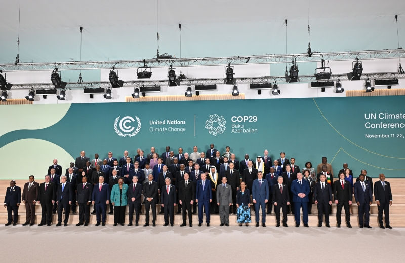 Maia Sandu a ajuns la Baku pentru a participa la Conferința ONU privind schimbările climatice.
