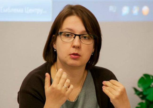 Заместитель министра образования и науки Иннa Совсун.