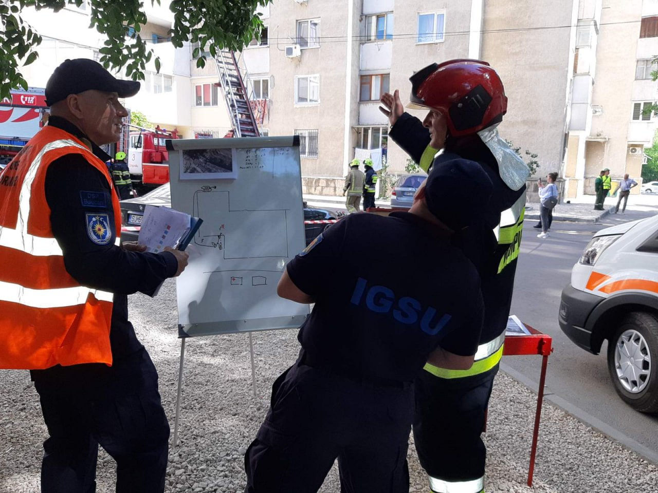 В столичном секторе Буюканы прошли учения по гражданской обороне.