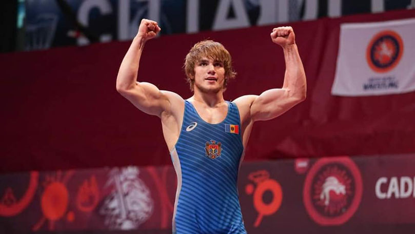 Молдавский борец Александрин Гуцу стал чемпионом Европы U20.