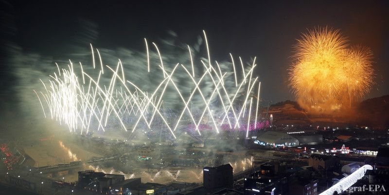 Ceremonie grandioasă la închiderea JO de la PyeongChang. Ce rezultate au avut românii. Foto: EPA