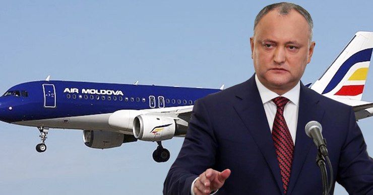 Долг  «Air Moldova» на сегодняшний день составляет 1,1 млрд леев, рассказал Игорь Додон. Фото: Point.md.