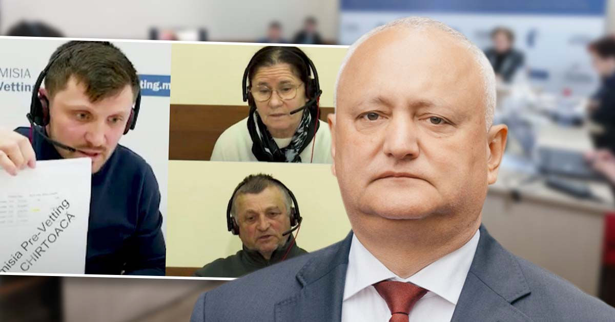 Додон о слушании родителей судьи: "Майя Санду, а у вас есть мама?!". Коллаж: Point.md