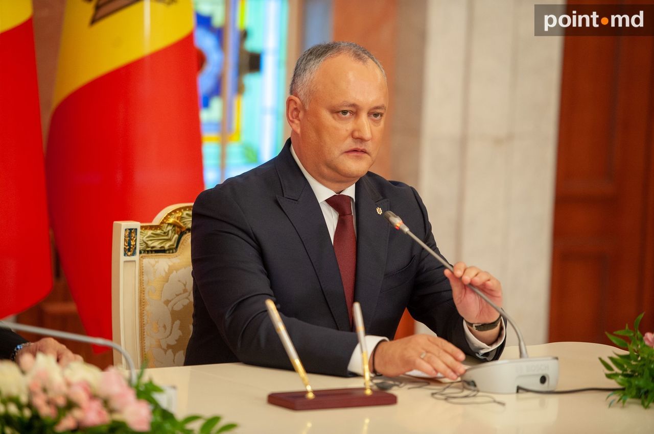 Президент Республики Молдова Игорь Додон.