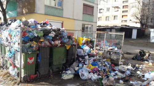 Criza gunoiului din Capitală rămâne, deocamdată, nesoluţionată. Foto simbol: canal2.md