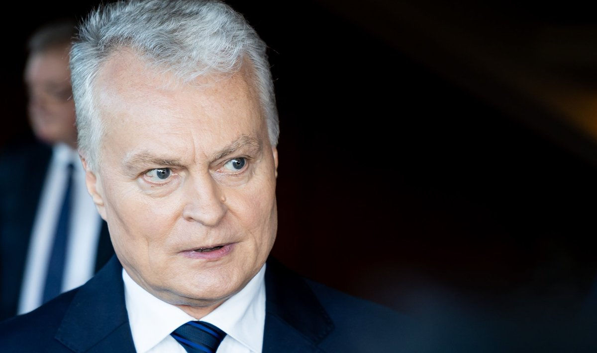 Президент Литвы Гитанас Науседа.