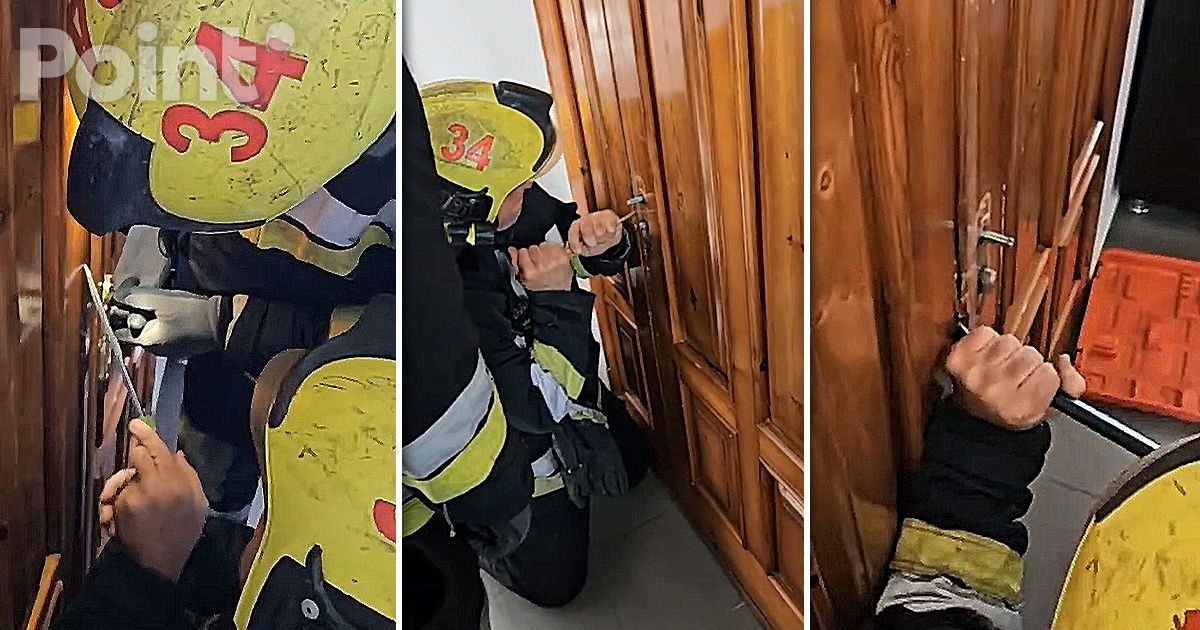 Ușa unei săli din Consiliul Raional Orhei, spartă pentru a organiza o întâlnire cu Recean.