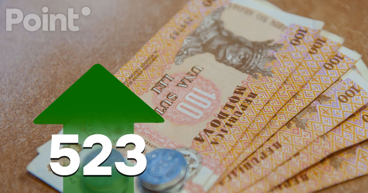 Pensia minimă în Moldova ar putea fi majorată în 2025 cu 523 de lei.