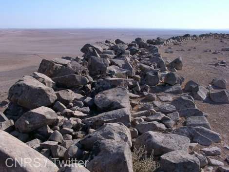 O reţea de fortificaţii de acum 4.000 de ani a fost descoperită în Siria. Foto: Twitter